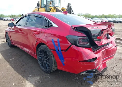 2019 Honda Accord Sport z USA, uszkodzony, nr VIN 1HGCV1F32KA088361